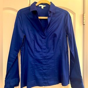 Royal Blue Women’s Hugo Boss Dress Shirt